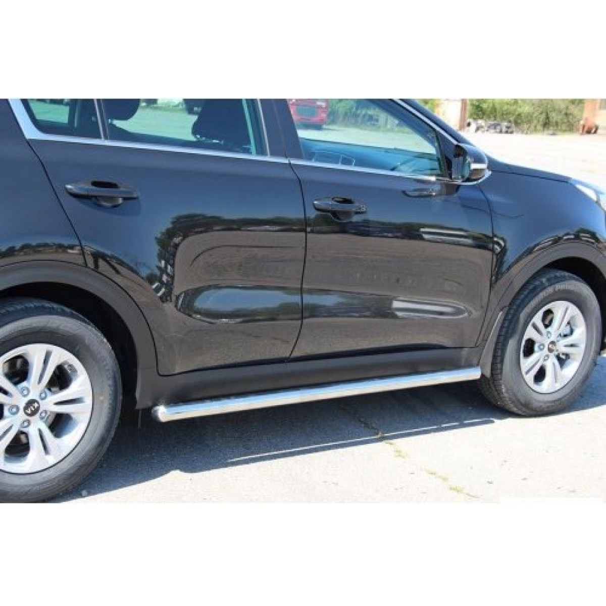 Пороги труба Kia Sportage 2016